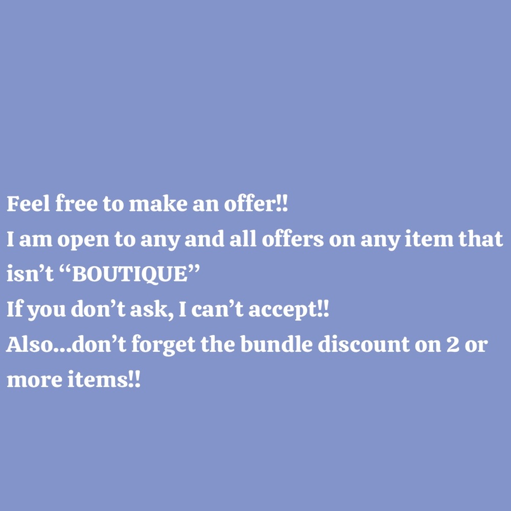 🩵Feel free to make an offer!🩵